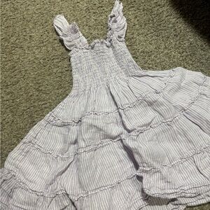 Hill House toddler Lavender pin stripe nap Dress